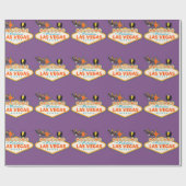 ハッピーハローウィンラスベガススタイル ラッピングペーパー (フラット)