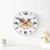 ハッピーハローウィンラスベガススタイル ラージ壁時計 (ホーム)