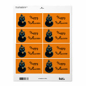 ハッピーハローウィンラベル ラベル (フルシート)