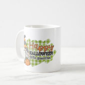 ハッピーハローウィンリトルグノミーハロウィーン格言 コーヒーマグカップ (正面左)