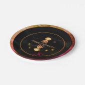 ハッピーハローウィンリトルモンスター ペーパープレート (アングル)