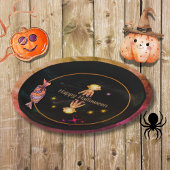 ハッピーハローウィンリトルモンスター ペーパープレート