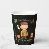 ハッピーハローウィンリトルモンスター 紙コップ (正面)