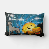 ハッピーハローウィンワイマラン ランバークッション (裏面)