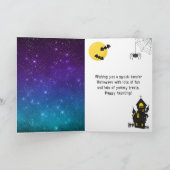 ハッピーハローウィンヴァンパイアーズパープル カード (内部)