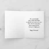 ハッピーハローウィンヴァンパイア カード (内部)