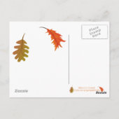 ハッピーハローウィンヴィンテージスタイル ポストカード (裏面)