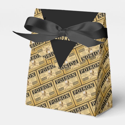 ハッピーハローウィンヴィンテージ「ポイズン」のボックス フェイバーボックス (正面サイド)