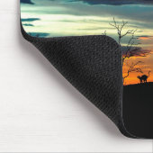 ハッピーハローウィン不気味なウィッチハウスマウスパッド マウスパッド (コーナー)