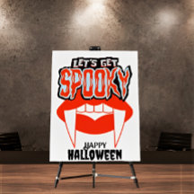 ハッピーハローウィン不気味シーズン不気味なポスター