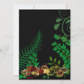 ハッピーハローウィン不気味ダークナイトグローパンプキンおもしろい (裏面)