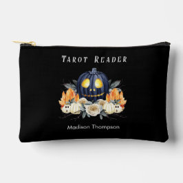 ハッピーハローウィン不気味ハロウィンカボチャ結晶 アクセサリーポーチ