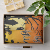 ハッピーハローウィン不気味ハ幽霊のよく出るウス墓地 薄葉紙 (ギフト)