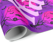 ハッピーハローウィン不気味パーティー時間 ラッピングペーパー (ロールコーナー)