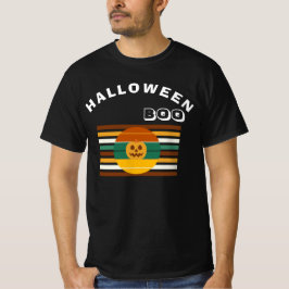 ハッピーハローウィン不気味ユニセックス Tシャツ