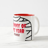 ハッピーハローウィン不気味一家のミイラ ツートーンマグカップ (正面右)