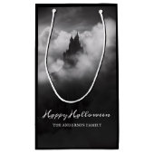 ハッピーハローウィン不気味城パーティー スモールペーパーバッグ (裏面)
