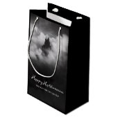 ハッピーハローウィン不気味城パーティー スモールペーパーバッグ (裏面アングル)