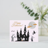 ハッピーハローウィン不気味城 ポストカード (スタンド正面)