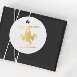 ハッピーハローウィン不気味幽霊衣装パーティー フェイバータグ