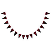 ハッピーハローウィン不気味赤血点滴 バンティングフラッグ (全)