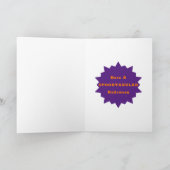 ハッピーハローウィン不気味魔女 シーズンカード (内部)