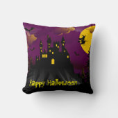ハッピーハローウィン不気味 クッション (正面)