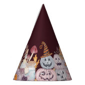 ハッピーハローウィン不気味 パーティーハット (左)