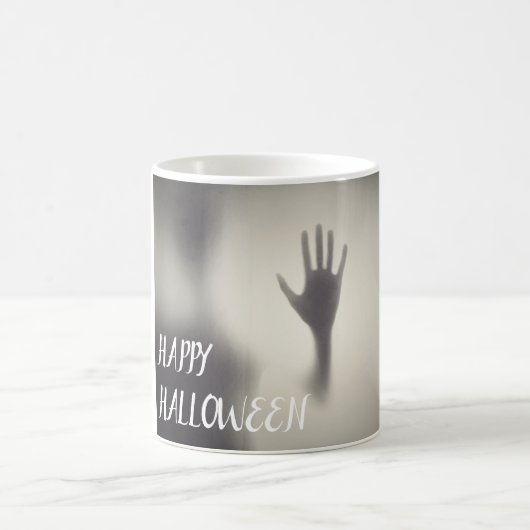 ハッピーハローウィン不気味(手) コーヒーマグカップ (中央)
