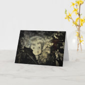 ハッピーハローウィン人形ヘッド カード (黄色い花)