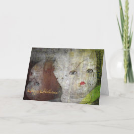 ハッピーハローウィン人形ヘッド カード