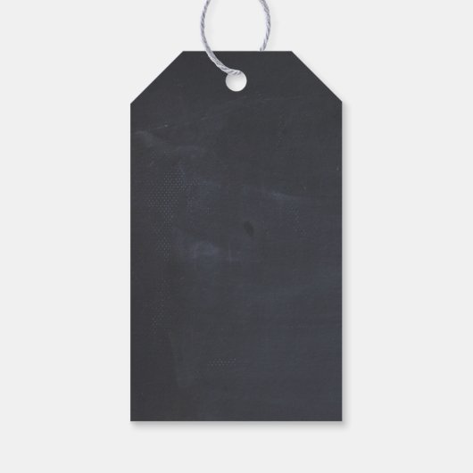 ハッピーハローウィン付き幽霊たちこうもりスカル&キャンディ ギフトタグ (裏面)