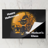 ハッピーハローウィン使い捨てランチョンマット ペーパーパッド (折り畳み)