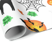 ハッピーハローウィン包装紙 ラッピングペーパー (ロールコーナー)