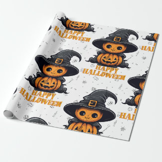 ハッピーハローウィン包装紙 ラッピングペーパー