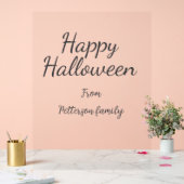 ハッピーハローウィン名書追加モダン アクリルサイン (ウェディング)