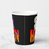 ハッピーハローウィン図 紙コップ (右)