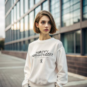 ハッピーハローウィン地球に優し農業認識度 スウェットシャツ