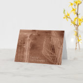 ハッピーハローウィン墓地ゲート カード (黄色い花)