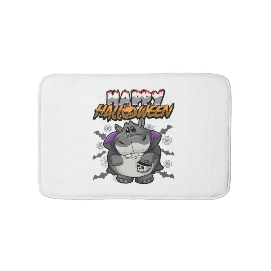 ハッピーハローウィン変態海馬 バスマット (正面)