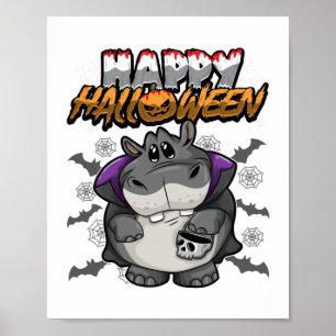 ハッピーハローウィン変態海馬 ポスター