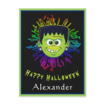 ハッピーハローウィン子トリック処理おもしろいのパーソナライズ