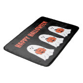 ハッピーハローウィン幽霊とJack-o-Lanterns バスマット (アングル)