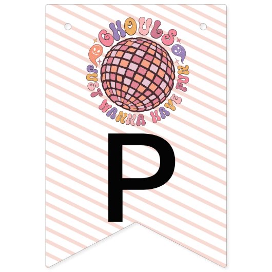 ハッピーハローウィン幽霊のよく出るハウス2024 バンティングフラッグ (第3の旗)