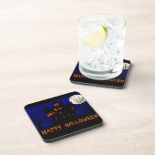 ハッピーハローウィン幽霊のよく出るハウス コースター (右側)