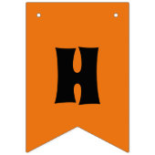 ハッピーハローウィン幽霊のよく出るハロウィーンのカボチャのちょうちんパンプキン バンティングフラッグ (第2の旗)