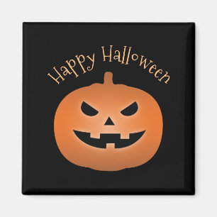 ハッピーハローウィン幽霊のよく出るハロウィーンのカボチャのちょうちんパンプキン マグネット