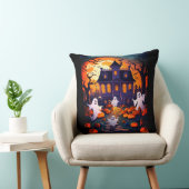 ハッピーハローウィン幽霊アンドハ幽霊のよく出るウス クッション (椅子)