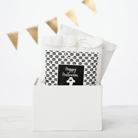 ハッピーハローウィン幽霊ブノトリックだけでFを扱う フェイバーバッグ (パーティー)