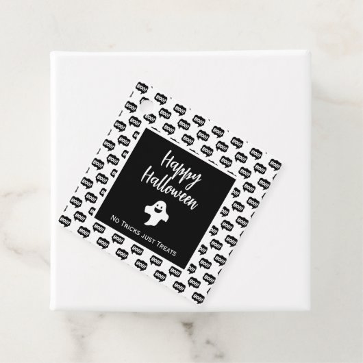 ハッピーハローウィン幽霊ブーただのトリック処理 フェイバータグ (インサイチュ)